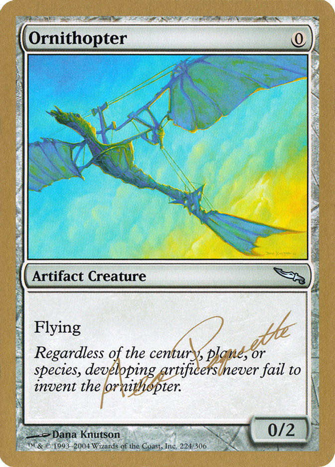 Ornithopter (Aeo Paquette) [World Championship Decks 2004] | Cracking-Singles