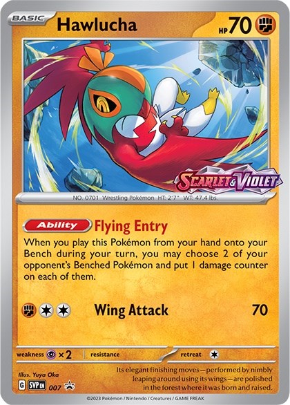 Hawlucha (007) [Scarlet & Violet: Black Star Promos] | Cracking-Singles