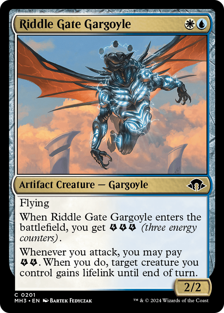 Riddle Gate Gargoyle [Modern Horizons 3] | Cracking-Singles