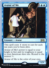 Avatar of Me (Unfinity Foil Edition) [The List] | Cracking-Singles