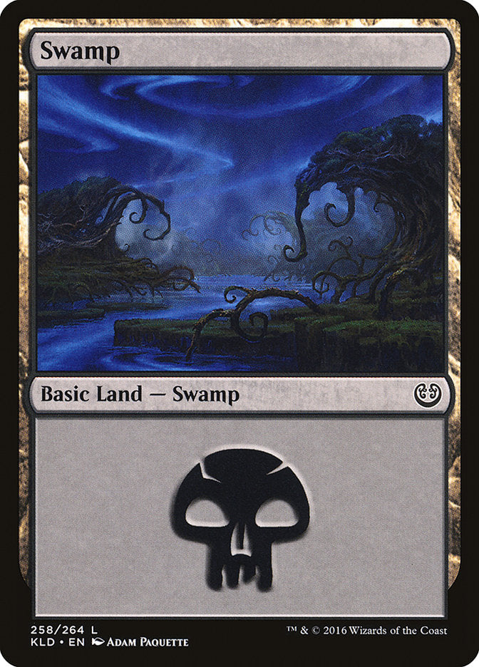 Swamp (258) [Kaladesh] | Cracking-Singles