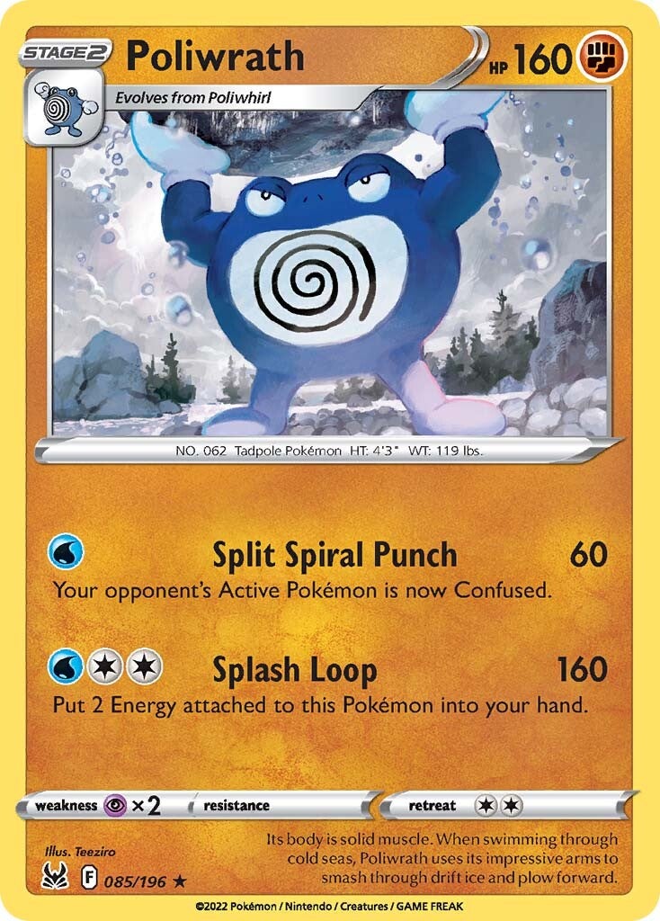 Poliwrath (085/196) [Sword & Shield: Lost Origin] | Cracking-Singles