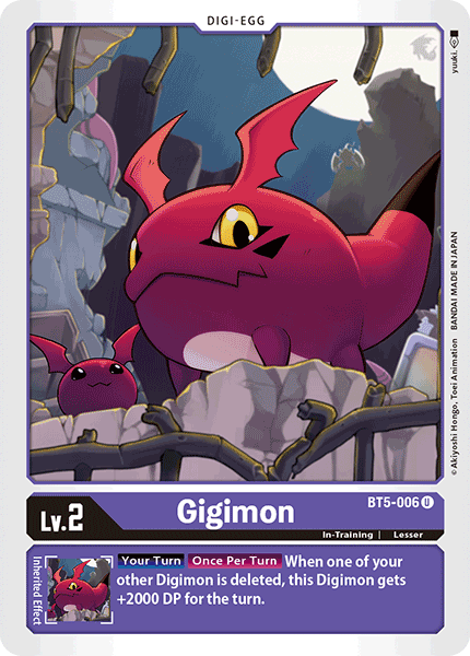 Gigimon [BT5-006] [Battle of Omni] | Cracking-Singles