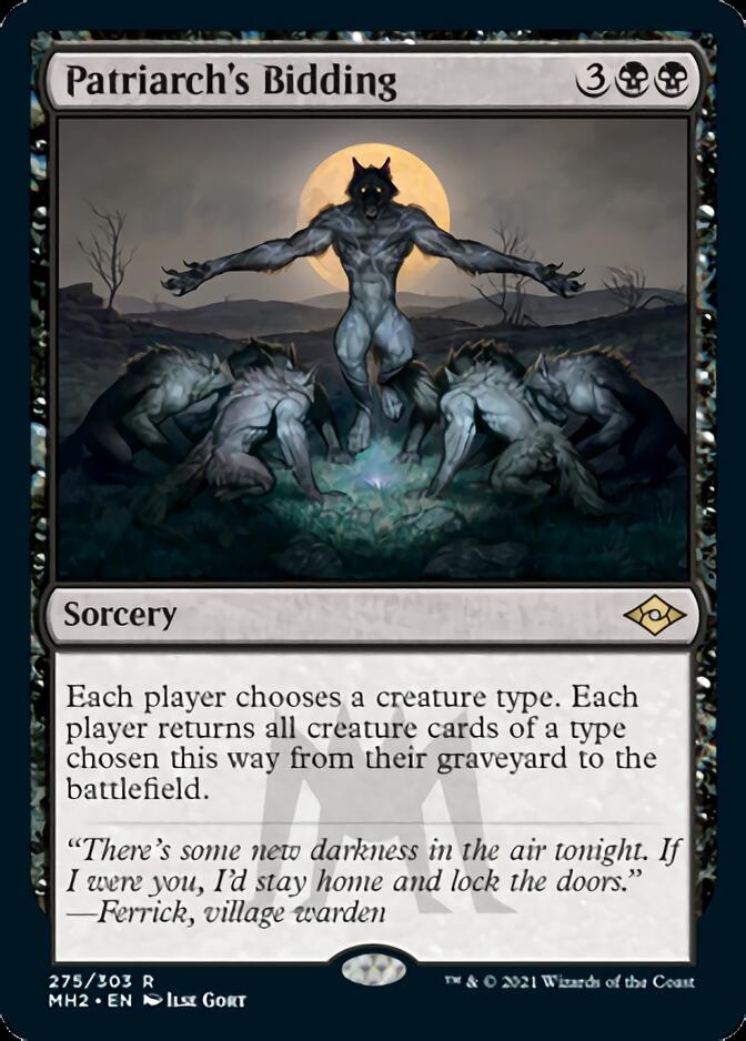 Patriarch's Bidding (Foil Etched) [Modern Horizons 2] | Cracking-Singles