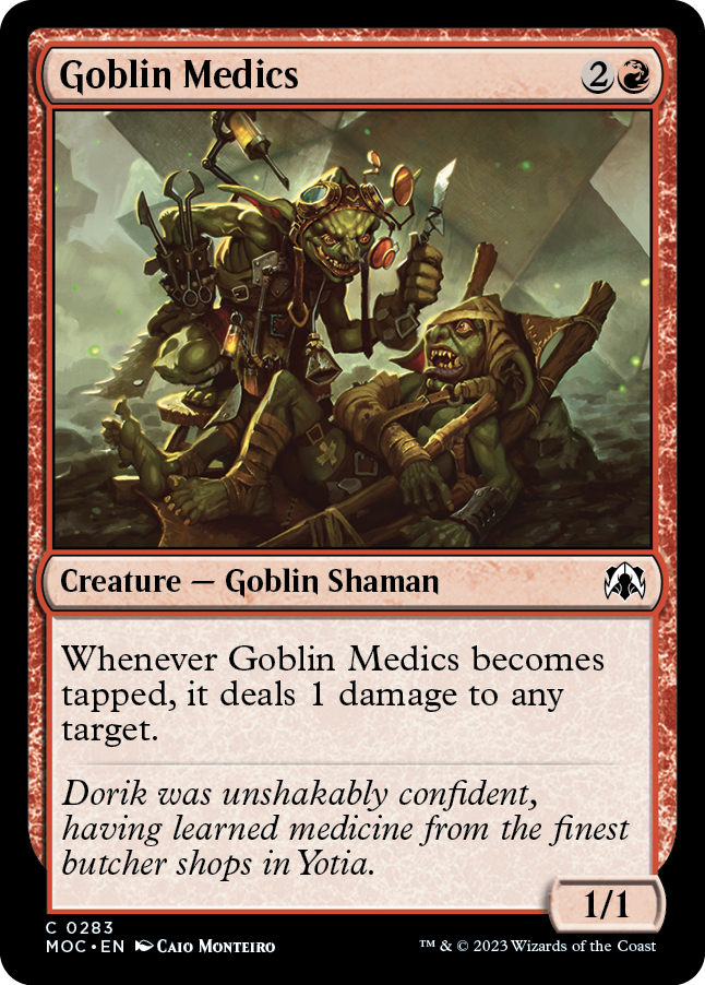 Goblin Medics [March of the Machine Commander] | Cracking-Singles