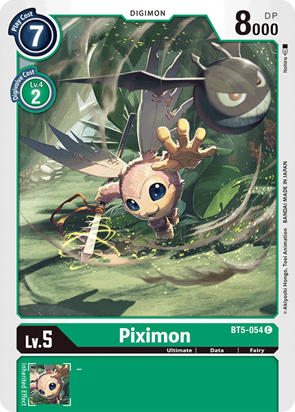 Piximon [BT5-054] [Battle of Omni] | Cracking-Singles