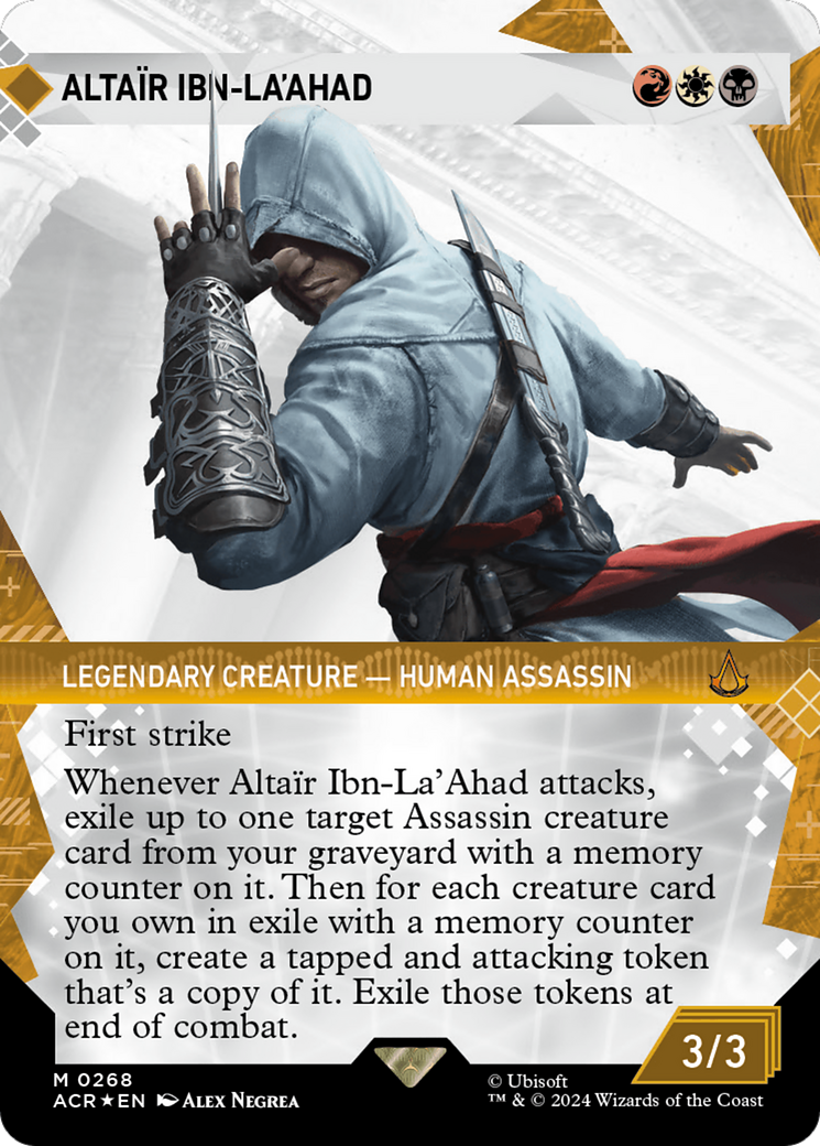 Altair Ibn-La'Ahad (Showcase) (Textured Foil) [Assassin's Creed] | Cracking-Singles