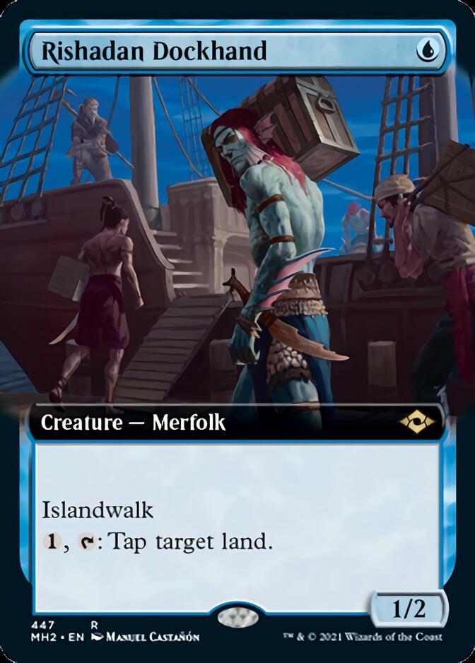 Rishadan Dockhand (Extended Art) [Modern Horizons 2] | Cracking-Singles