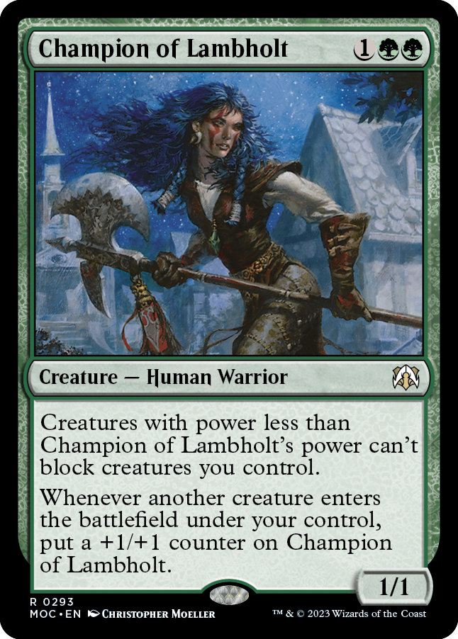 Champion of Lambholt [March of the Machine Commander] | Cracking-Singles