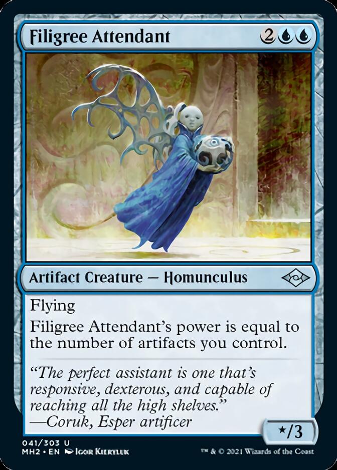 Filigree Attendant [Modern Horizons 2] | Cracking-Singles