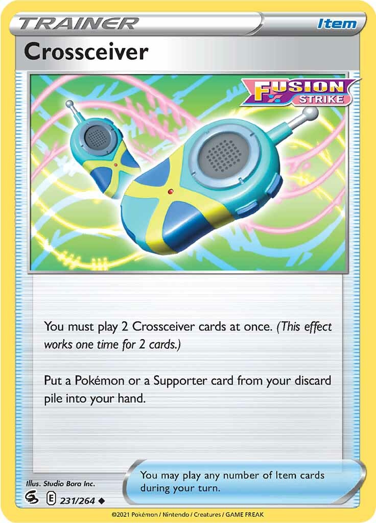 Crossceiver (231/264) [Sword & Shield: Fusion Strike] | Cracking-Singles