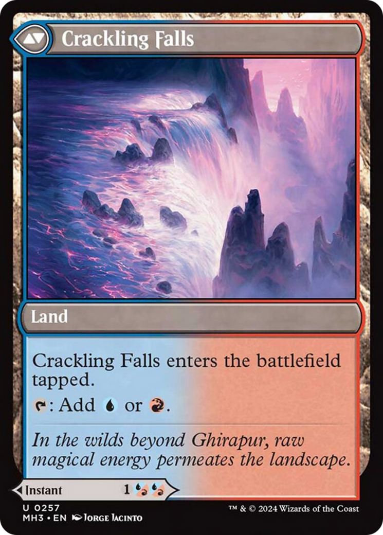 Rush of Inspiration // Crackling Falls [Modern Horizons 3] | Cracking-Singles