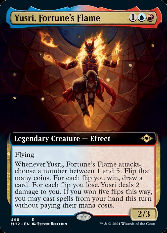 Yusri, Fortune's Flame (Extended Art) [Modern Horizons 2] | Cracking-Singles