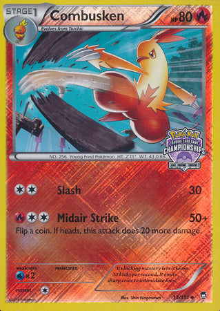 Combusken (13/111) (Championship Promo) [XY: Furious Fists] | Cracking-Singles