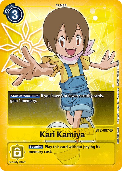 Kari Kamiya [BT2-087] (Official Tournament Pack Vol.3) [Release Special Booster Promos] | Cracking-Singles