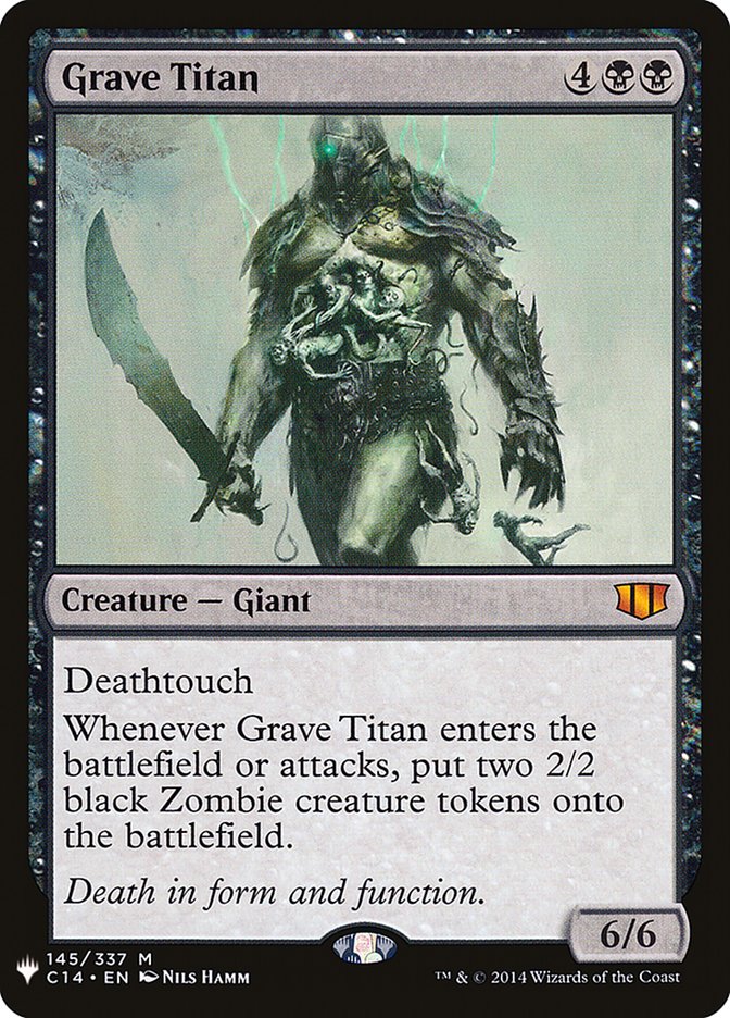 Grave Titan [Mystery Booster] | Cracking-Singles