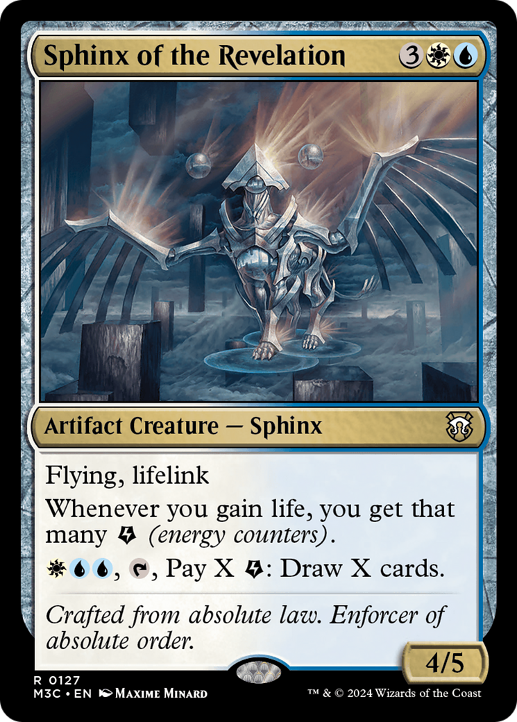 Sphinx of the Revelation (Ripple Foil) [Modern Horizons 3 Commander] | Cracking-Singles