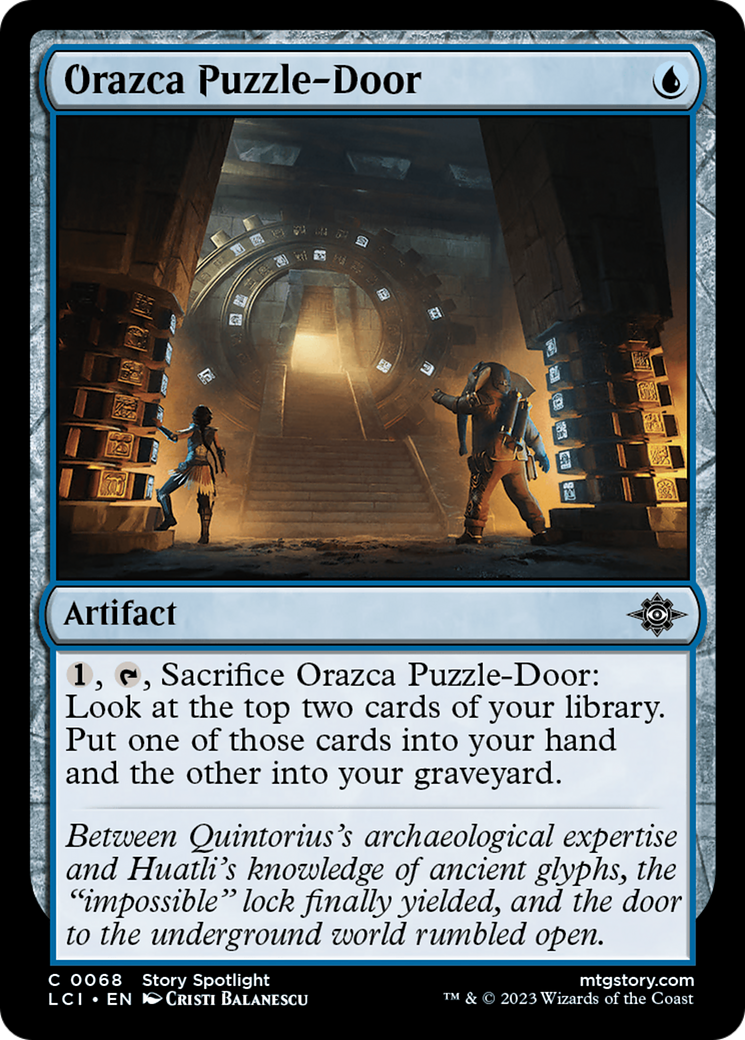 Orazca Puzzle-Door [The Lost Caverns of Ixalan] | Cracking-Singles