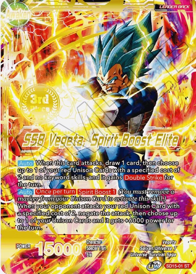 Vegeta // SSB Vegeta, Spirit Boost Elite (2021 Championship 3rd Place) (SD15-01) [Tournament Promotion Cards] | Cracking-Singles