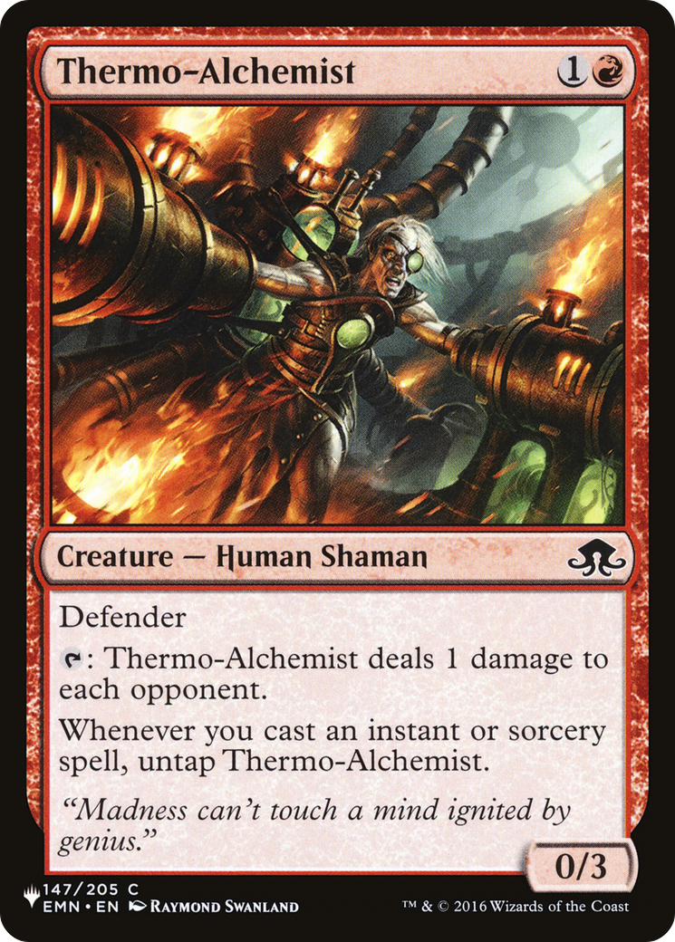 Thermo-Alchemist [The List Reprints] | Cracking-Singles