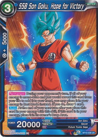 SSB Son Goku, Hope for Victory (BT10-036) [Rise of the Unison Warrior 2nd Edition] | Cracking-Singles