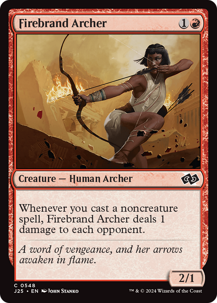 Firebrand Archer [Foundations Jumpstart] | Cracking-Singles