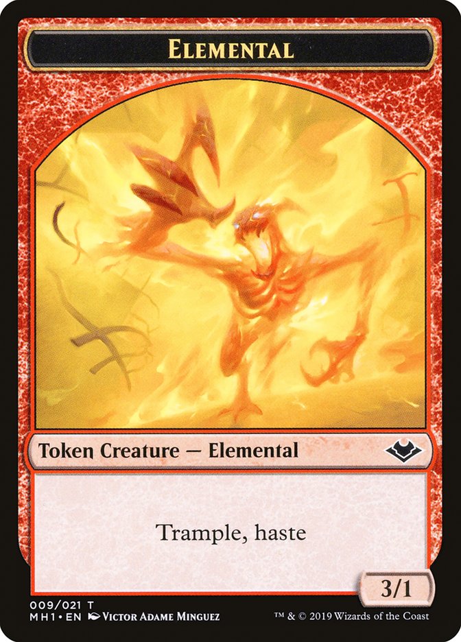 Elemental Token (009/021) [Modern Horizons Tokens] | Cracking-Singles