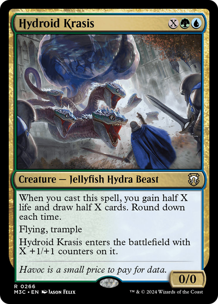 Hydroid Krasis (Ripple Foil) [Modern Horizons 3 Commander] | Cracking-Singles