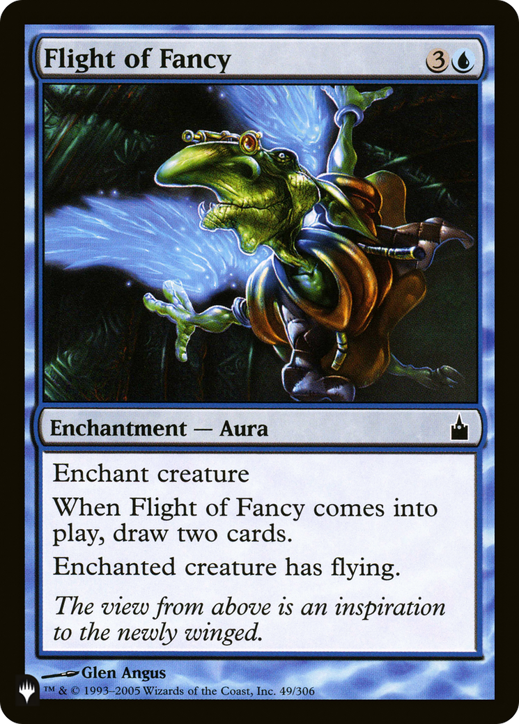 Flight of Fancy [The List] | Cracking-Singles