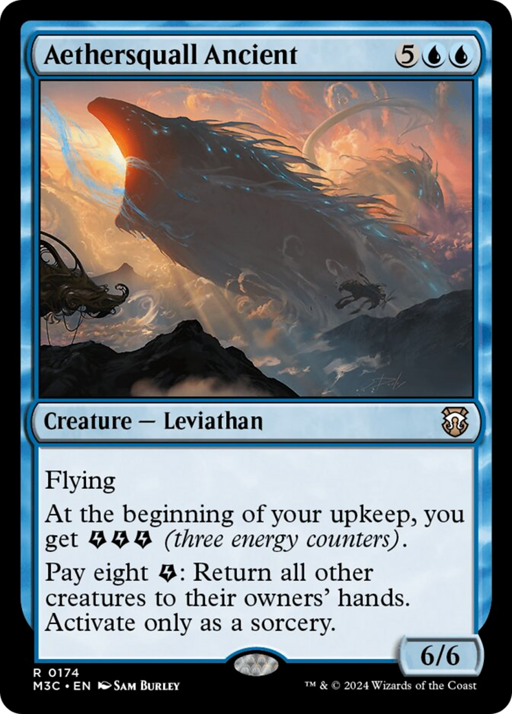 Aethersquall Ancient (Ripple Foil) [Modern Horizons 3 Commander] | Cracking-Singles