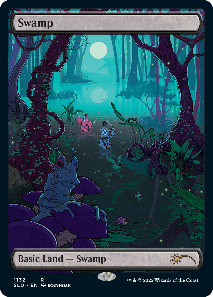 Swamp (1132) (Full-Art) [Secret Lair Drop Series] | Cracking-Singles