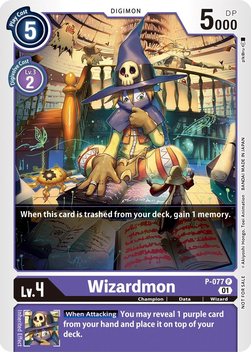 Wizardmon [P-077] (Update Pack) [Promotional Cards] | Cracking-Singles