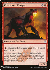 Chartooth Cougar [Mystery Booster] | Cracking-Singles