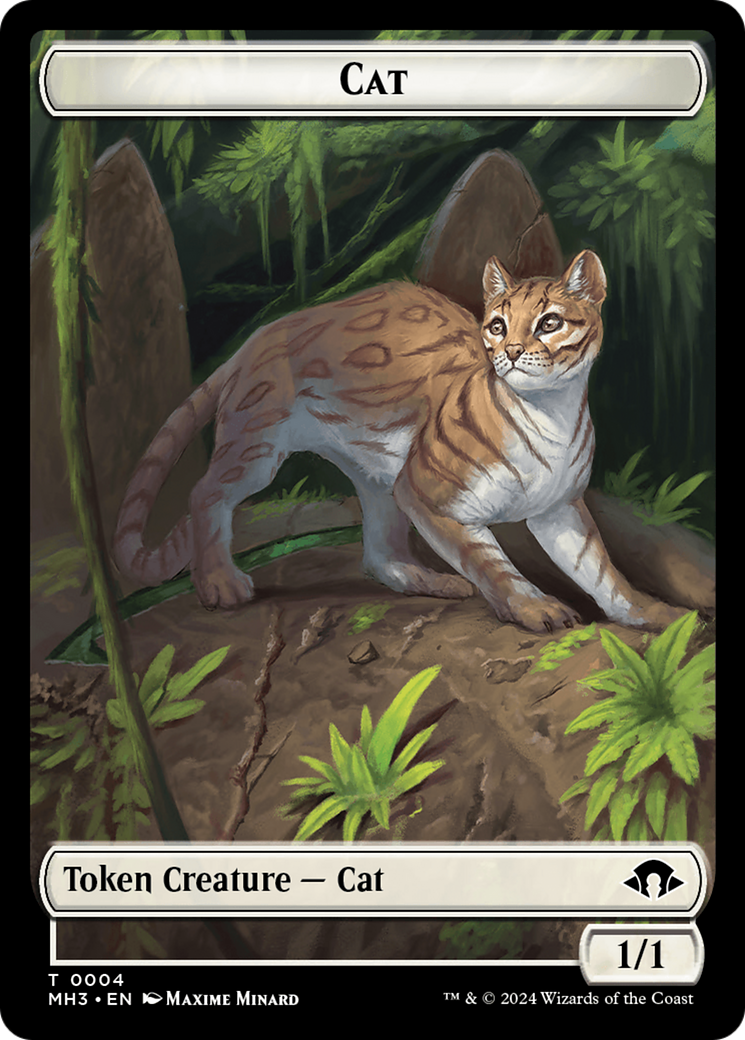 Cat Token [Modern Horizons 3 Tokens] | Cracking-Singles