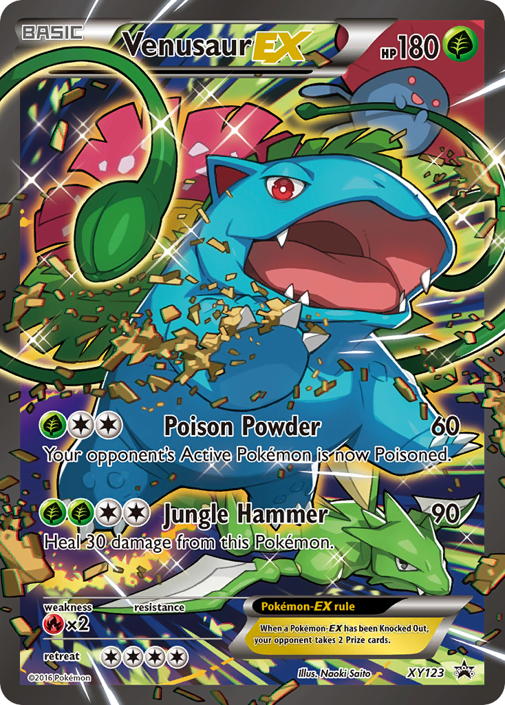 Venusaur EX (XY123) [XY: Black Star Promos] | Cracking-Singles