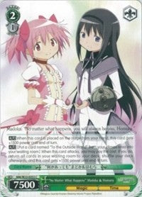 “No Matter What Happens” Madoka & Homura (MM/W35-E053 C) [Puella Magi Madoka Magica the Movie -Rebellion-] | Cracking-Singles