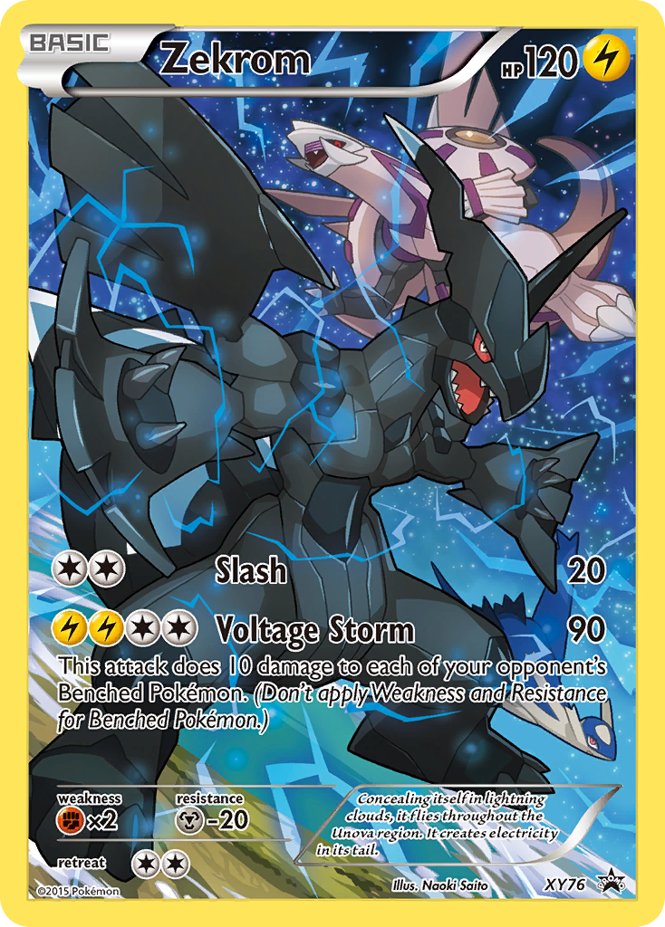 Zekrom (XY76) [XY: Black Star Promos] | Cracking-Singles