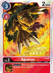 Agumon [P-009] (Digimon Card Game Fest 2022) [Promotional Cards] | Cracking-Singles