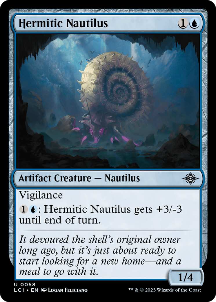 Hermitic Nautilus [The Lost Caverns of Ixalan] | Cracking-Singles