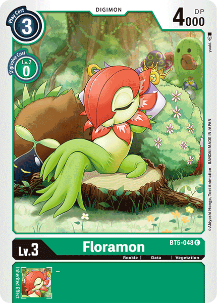 Floramon [BT5-048] [Battle of Omni] | Cracking-Singles