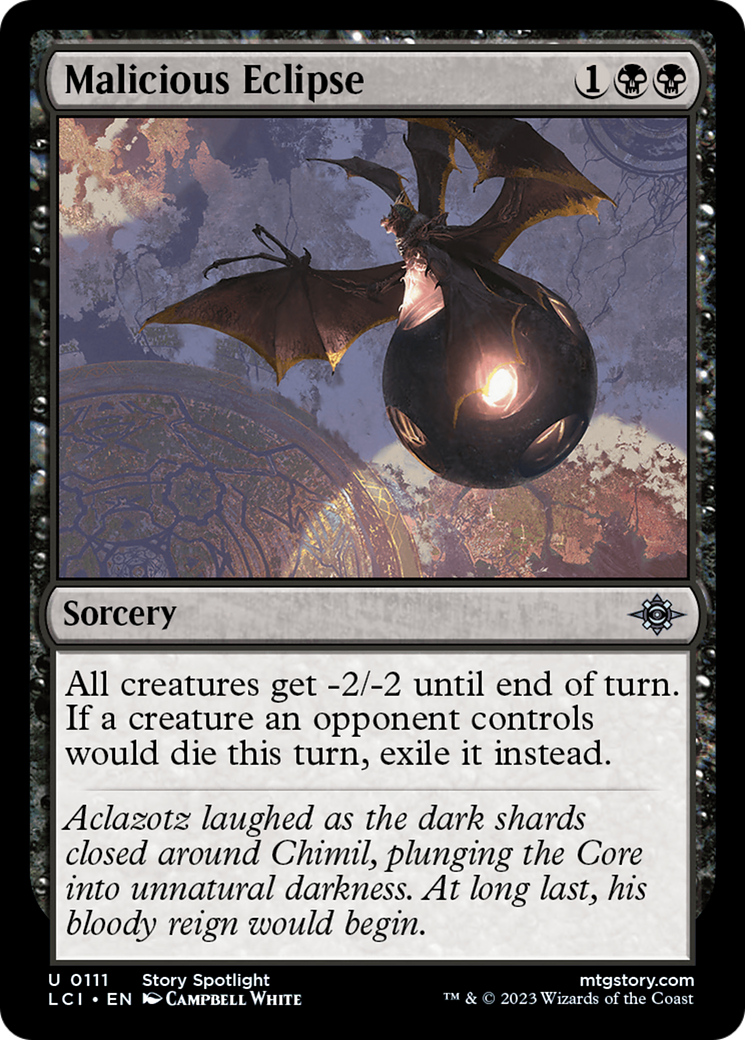 Malicious Eclipse [The Lost Caverns of Ixalan] | Cracking-Singles