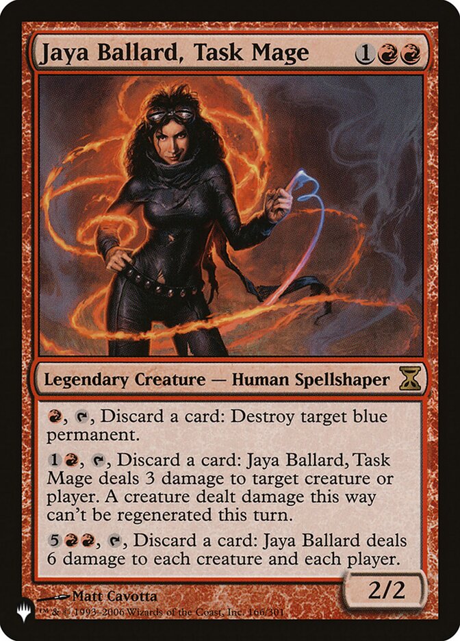 Jaya Ballard, Task Mage [The List] | Cracking-Singles