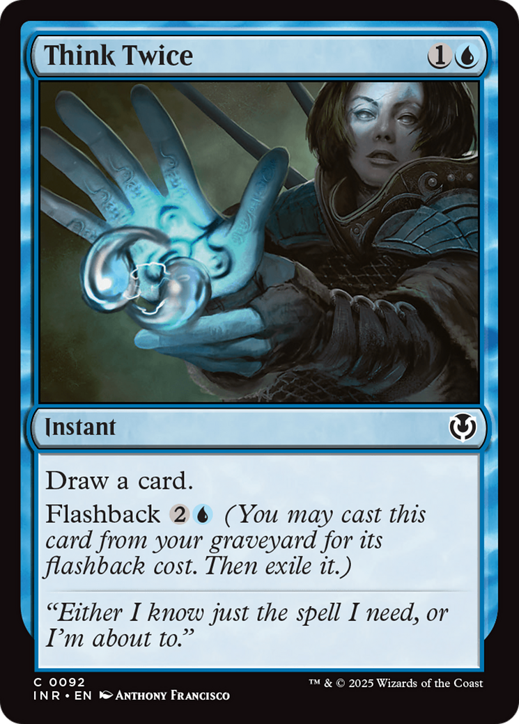 Think Twice [Innistrad Remastered] | Cracking-Singles