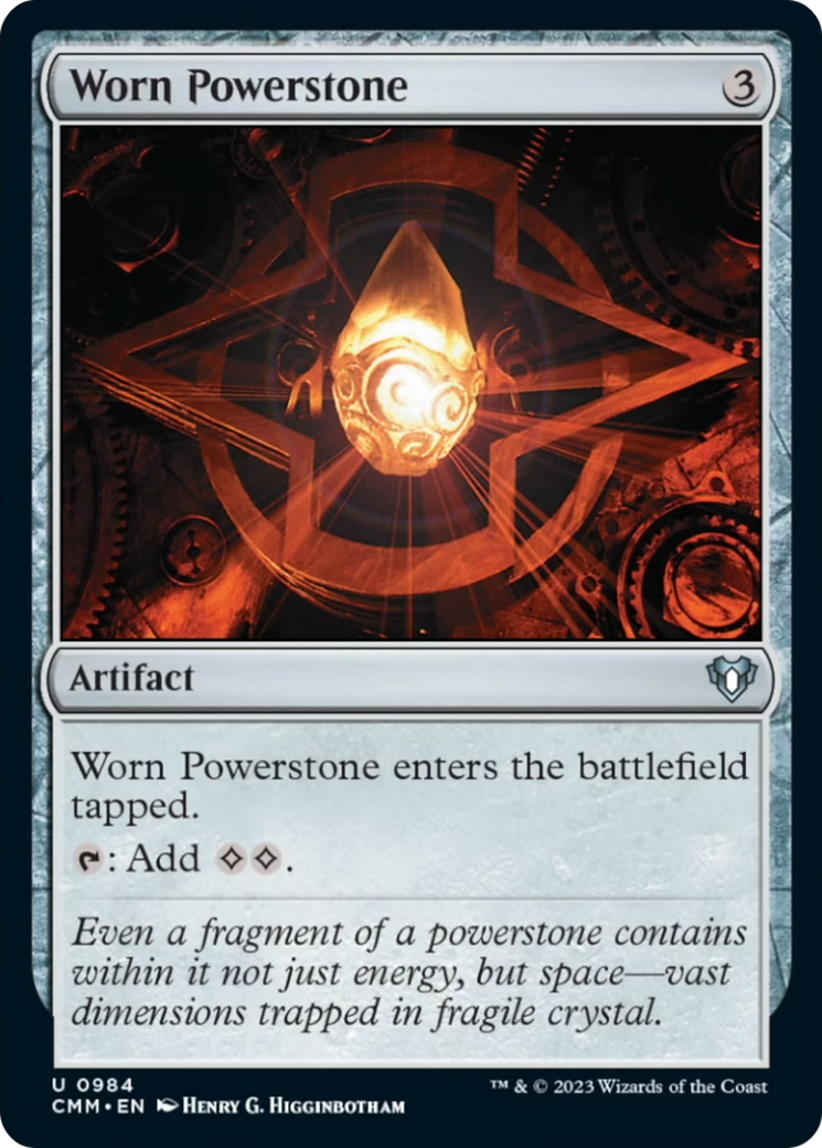 Worn Powerstone [Commander Masters] | Cracking-Singles