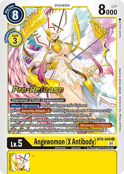 Angewomon (X Antibody) [BT9-040] [X Record Pre-Release Promos] | Cracking-Singles