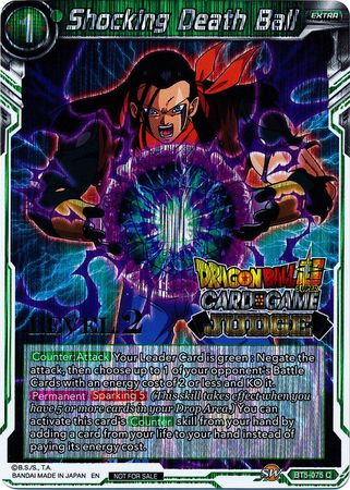 Shocking Death Ball (Level 2) (BT5-075) [Judge Promotion Cards] | Cracking-Singles