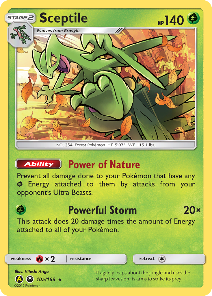 Sceptile (10a/168) [Alternate Art Promos] | Cracking-Singles