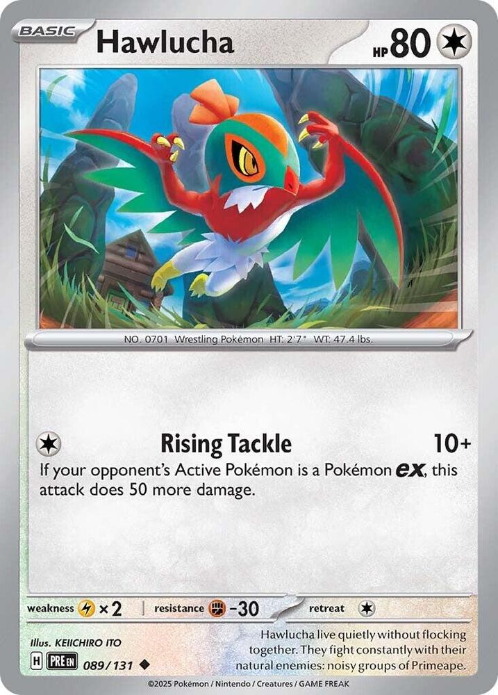 Hawlucha (089/131) [Scarlet & Violet: Prismatic Evolutions] | Cracking-Singles