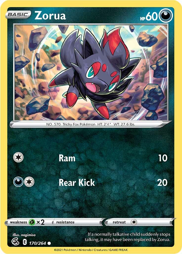 Zorua (170/264) [Sword & Shield: Fusion Strike] | Cracking-Singles