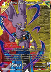 Beerus, Divine Destroyer's Advent (Winner) (P-452) [Tournament Promotion Cards] | Cracking-Singles